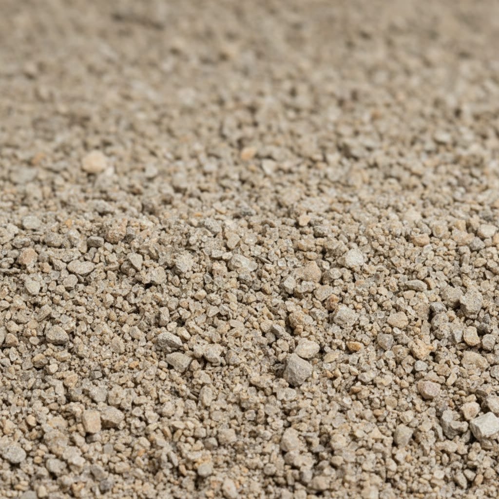concrete sand mix quarry material